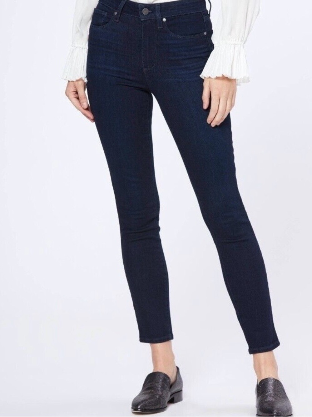 PAIGE Hoxton Ankle High-Rise Skinny Jeans
